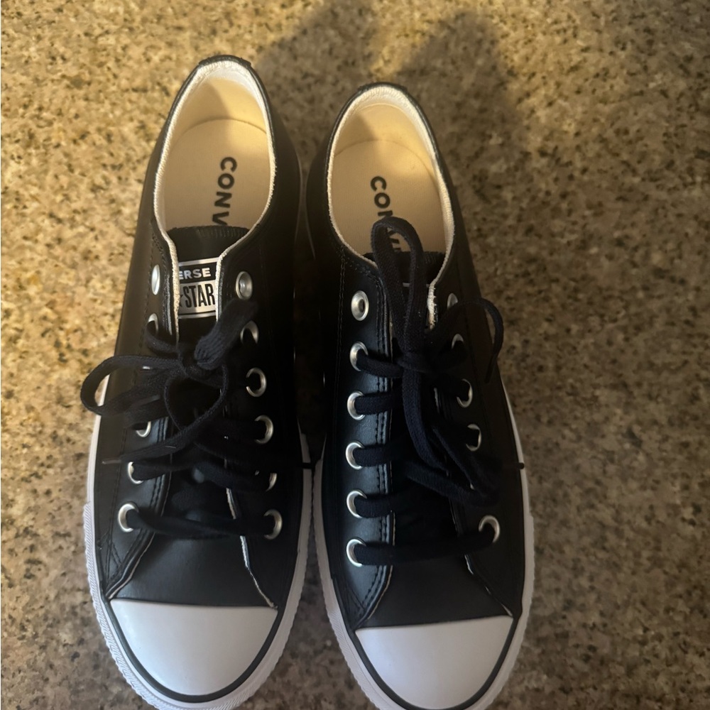 Converse Classic Black and White Sneakers
